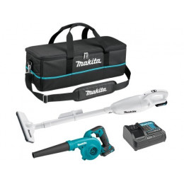 Набор электроинструмента MAKITA CLX 245 SAX1 (UB100D, CL108FD, 1xBL1021, DC10SB)