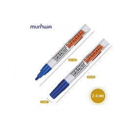 Маркер-краска промышленный синий MUNHWA INDUSTRIAL