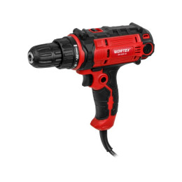 Дрель-шуруповерт WORTEX DR 1025-1 D в кор. 300 Вт, 50 Нм, 2 скор., быстрозажимной патрон: 10 мм