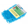 Сменная насадка для швабры из шенилла Solid, голубая, PERFECTO LINEA