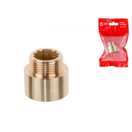 Удлинитель 3/4" вн.-нар. х 15 мм, AV Engineering (инд. упак.)