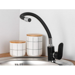 Смеситель для кухни D35-A, серия 290 черный, ECONOCE