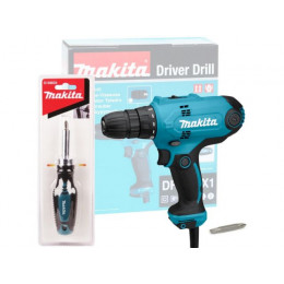Дрель-шуруповерт MAKITA DF0300X1 в кор. + Отвертка D-58833