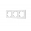 Рамка 3-местная белая, Уют, Bylectrica