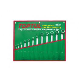 Набор ключей накидн. 6-32мм 12шт TOPTUL