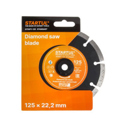 Алмазный круг 125х22 мм универс. сегмент. STARTUL STANDART