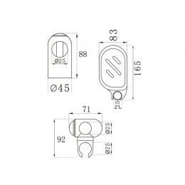 Душевая стойка AVSSS-030 AV Engineering