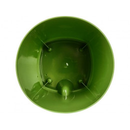 Горшок для цветов с прикорневым поливом, 2,5 л., Amsterdam, оливковый, InGreen