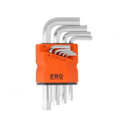 Набор ключей шестигр. 1,5-10мм 9шт коротк. PRO STARTUL (PRO-89309)