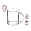 Кружка стеклянная, 330 мл, серия Космик (Cosmic), PERFECTO LINEA