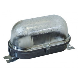 Светильник овал/черный, 60Вт, IP53 (НБП 01-60-001) Юпитер