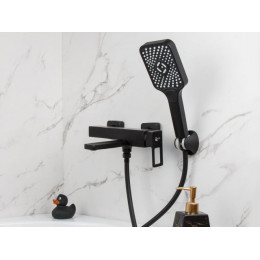 Смеситель для ванны D35-A черный, серия 810 ECONOCE