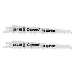 Пилка сабельная по дереву S644D (2 шт.) GEPARD