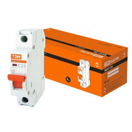 Автоматич. выключатель ВА47-29 1Р 25А 4,5кА х-ка С TDM