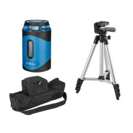 Нивелир лазерный BULL LL 2302 со штативом в кор. 360°х130°, до 30 м, +/- 0.3 мм/м, зеленый