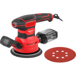 Эксцентриковая шлифмашина WORTEX RS 1250-1 E в кор. 450 Вт, 150 мм, 6000-12000 об/мин