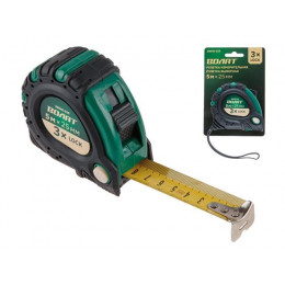 Рулетка  5м/25мм обрезин. корп. ВОЛАТ