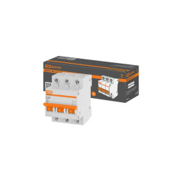 Автоматич. выключатель ВА47-63 3Р 25А 4,5кА х-ка С TDM