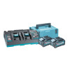 Комплект аккумулятор XGT PSK 40V (BL4040 x 2 шт) + зарядное DC40RB MAKITA