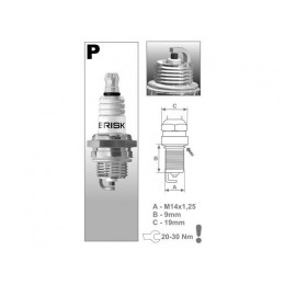 Свеча зажигания BRISK PR15YC