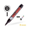 Маркер промышл. перманентный фетровый черный CROWN MULTI MARKER
