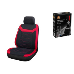 Чехол на сиденье автомобиля универсальный, полиэстер, черно-красный, ARIZONE