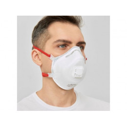 Респиратор (полумаска) SAVEX 313V формов. с клап. FFP3 (до 50 ПДК) инд. уп.