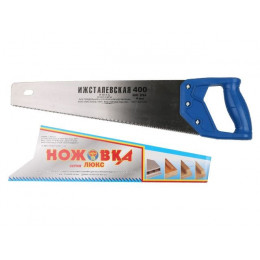 Ножовка по дер. 400мм зуб 4мм ЛЮКС (ООО"Ижсталь-ТНП")