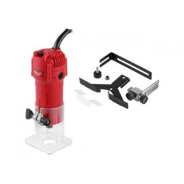 Фрезер кромочный WORTEX LX MM 6016 E в кор. + аксессуары 600 Вт, цанга 6/8 мм, 30000 об/мин