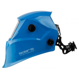 Щиток сварщика с самозатемняющимся светофильтром Solaris ASF520S (голубой глянец)