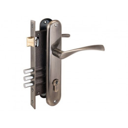 Замок врезной с/руч АЛЛЮР 0203 AB ст.бронза