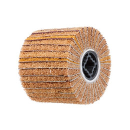 Щетка комбинированная лепестковая/нейлоновая 100х120 мм P120 WORTEX для WS 1012 S