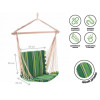 Кресло-гамак подвесное, 50х50х50 см, зеленое, Garden (Гарден), ARIZONE