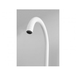 Смеситель для кухни (Lt) D35, серия Rose белый + черный, a-five