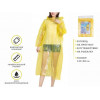 Дождевик-пончо c рукавами, желтый, PERFECTO LINEA