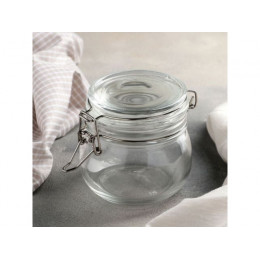Банка для сыпучих продуктов стеклянная WECKER (Веккер) 500 мл, PERFECTO LINEA