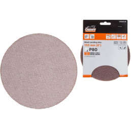 Шлифлист 150мм круг Р80 сетка, самосцепл. 5шт. GEPARD (GP5020-80)
