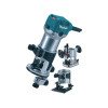 Фрезер кромочный MAKITA RT 0702 CX2 + аксессуары в сумке