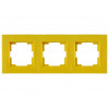 Рамка 3-ая горизонтальная желтая, RITA, MUTLUSAN