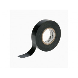 Изолента ПВХ 19 мм х 20 м черная, KRANZ профессиональная