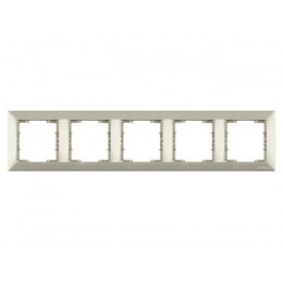 Рамка 5-ая горизонтальная титан, DARIA, MUTLUSAN