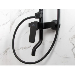 Душевая система (Lt) D35, серия Lily черный, a-five