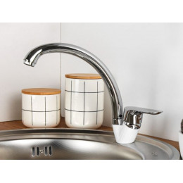 Смеситель для кухни D35-A, серия 280 белый, ECONOCE