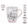 Кружка керамическая, 360 мл., ANIMAL FRIENDS-4, PERFECTO LINEA