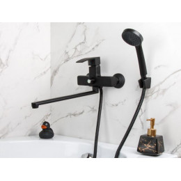 Смеситель для ванны D35-A, серия 270 черный, ECONOCE