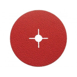 Фибровый шлифкруг 125мм P60 д/мет. нерж. алюм. QUANTUM