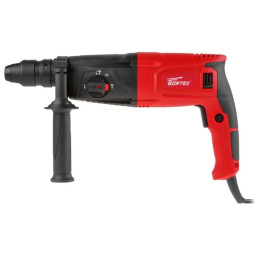Перфоратор WORTEX RH 2629 в чем. + (2 зубила, 3 сверла) 800 Вт, 3.0 Дж, 26 мм, 4 режима, SDS-plus, Б
