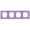 Рамка 4-ая горизонтальная пурпурная, RITA, MUTLUSAN
