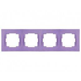 Рамка 4-ая горизонтальная пурпурная, RITA, MUTLUSAN