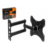 Кронштейн для телевизора 14"-43" наклонно-поворотный ЮПИТЕР
